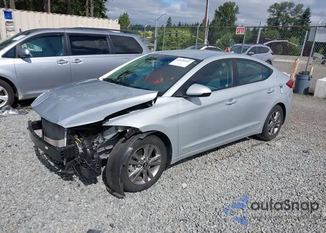 2018 Hyundai Elantra Sel from USA, damaged, VIN KMHD84LF7JU519232